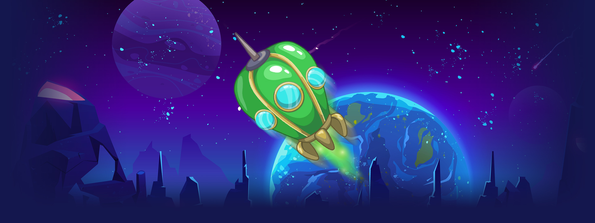 An extraterrestrial quest awaits!